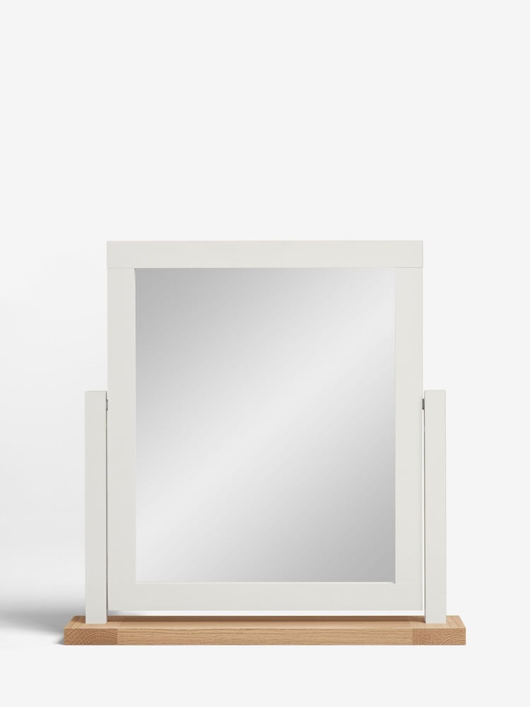 Chalk Malvern Paint Effect Dressing Table Mirror - Image 2 of 4