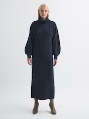 Florere Knitted Blouson Sleeve Shrug - Image 1 of 6