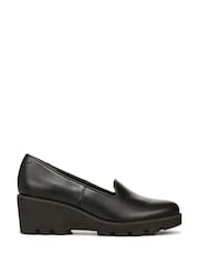 Vionic Willa Suede Leather Slip-ons Wedges - Image 1 of 7