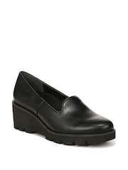 Vionic Willa Suede Leather Slip-ons Wedges - Image 3 of 7