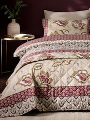 Colcha Catherine Lansfield Kashmir Floral Paisley Easy Care - Imagem 1 de 3