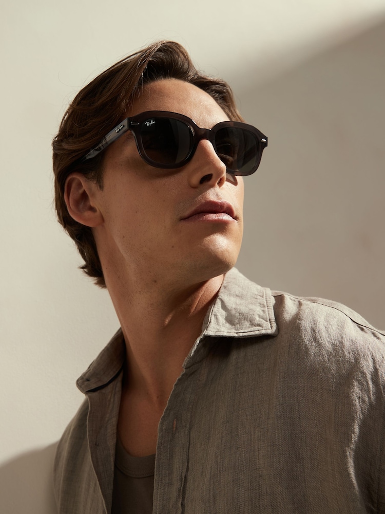 Ray-Ban Grey Erik Sunglasses - Image 1 of 17