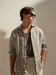 Ray-Ban Grey Erik Sunglasses - Image 2 of 17