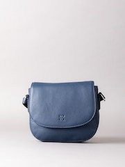 Lakeland Leather Blue Alston Leather Saddle Bag - Image 2 of 7