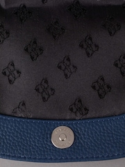 Lakeland Leather Blue Alston Leather Saddle Bag - Image 7 of 7