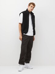 Black Parachute Trousers - Image 2 of 11