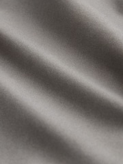 Gris - Corte recto - Pantalones chinos de tacto suave con cinturón - Imagen 10 de 10