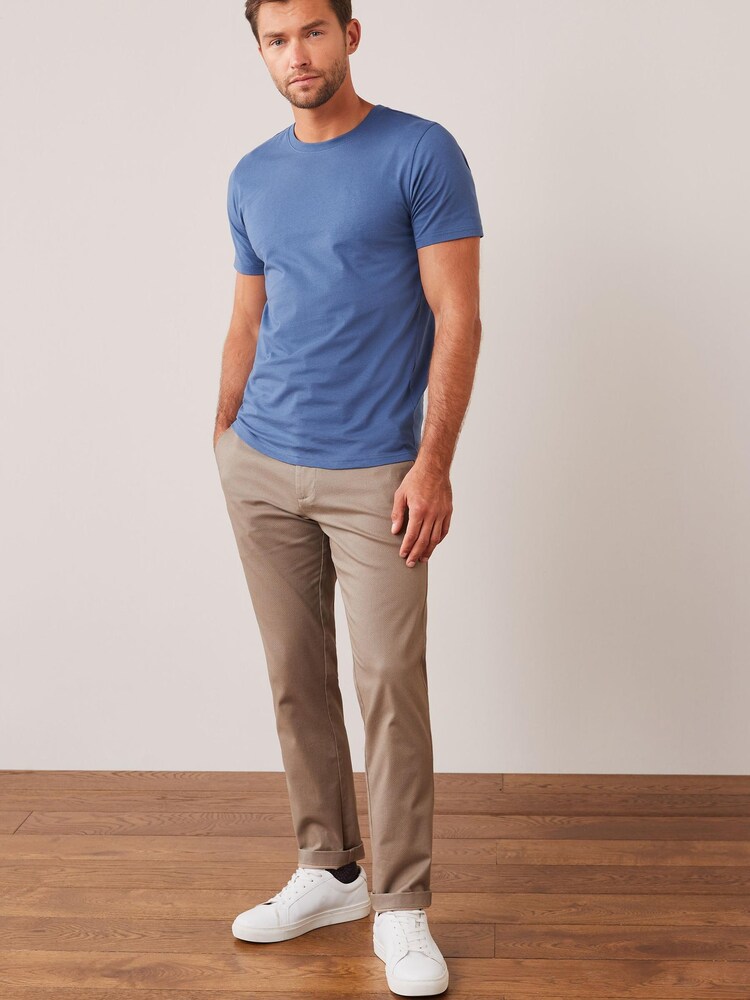 Niebieski dżins - Essential Crew Neck T-Shirt - Image 3 of 5