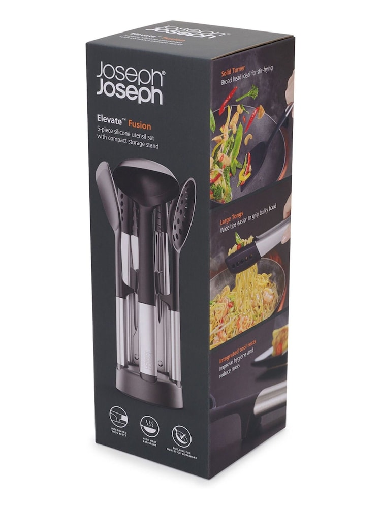 Joseph Joseph Elevate Fusion 5pc Silicone Set with Stand - Imagem 7 de 7