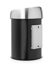 Brabantia Matt Black 3L Touch Bin - Image 3 of 3