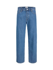 JACK & JONES Blue Ted Straight Loose Fit Jeans - Image 4 of 7