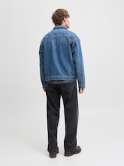 JACK & JONES Black Ted Straight Loose Fit Jeans - Image 2 of 7