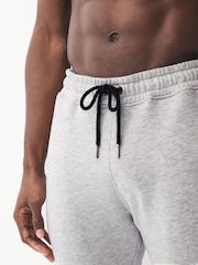 Schwarz - Jogginghose aus Baumwollmischung mit Bündchen - Bild 4 von 7