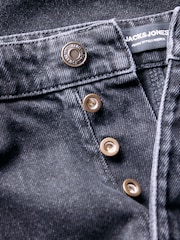 JACK & JONES Black Alex Baggy Fit Carpetner Jeans - Image 11 of 11