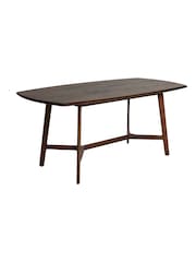 Barker and Stonehouse Brown Cresta 180cm Dining Table - Image 5 of 7