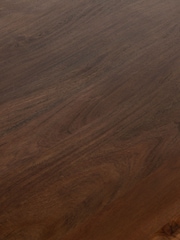 Barker and Stonehouse Brown Cresta 180cm Dining Table - Image 7 of 7
