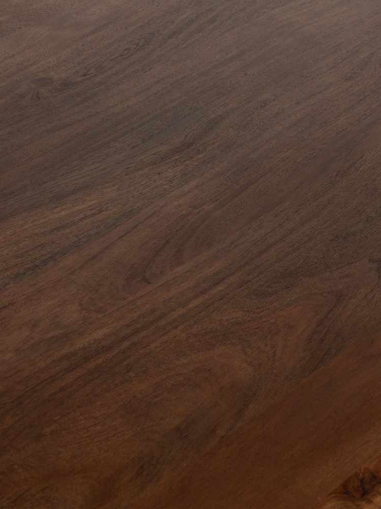 Barker and Stonehouse Brown Cresta 180cm Dining Table - Image 7 of 7