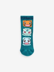 Pokémon Multi Gaming License Cotton Rich Socks 3 Pack - Image 3 of 4