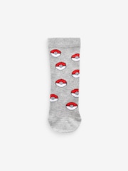 Pokémon Multi Gaming License Cotton Rich Socks 3 Pack - Image 4 of 4