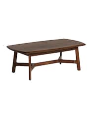 Barker and Stonehouse Brown Cresta Acacia Wood Coffee Table - Image 2 of 7