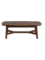 Barker and Stonehouse Brown Cresta Acacia Wood Coffee Table - Image 3 of 7