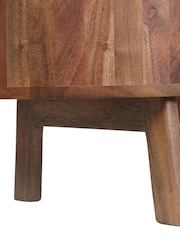 Barker and Stonehouse Brown Cresta 4 Door Marble Sideboard - Image 8 of 9