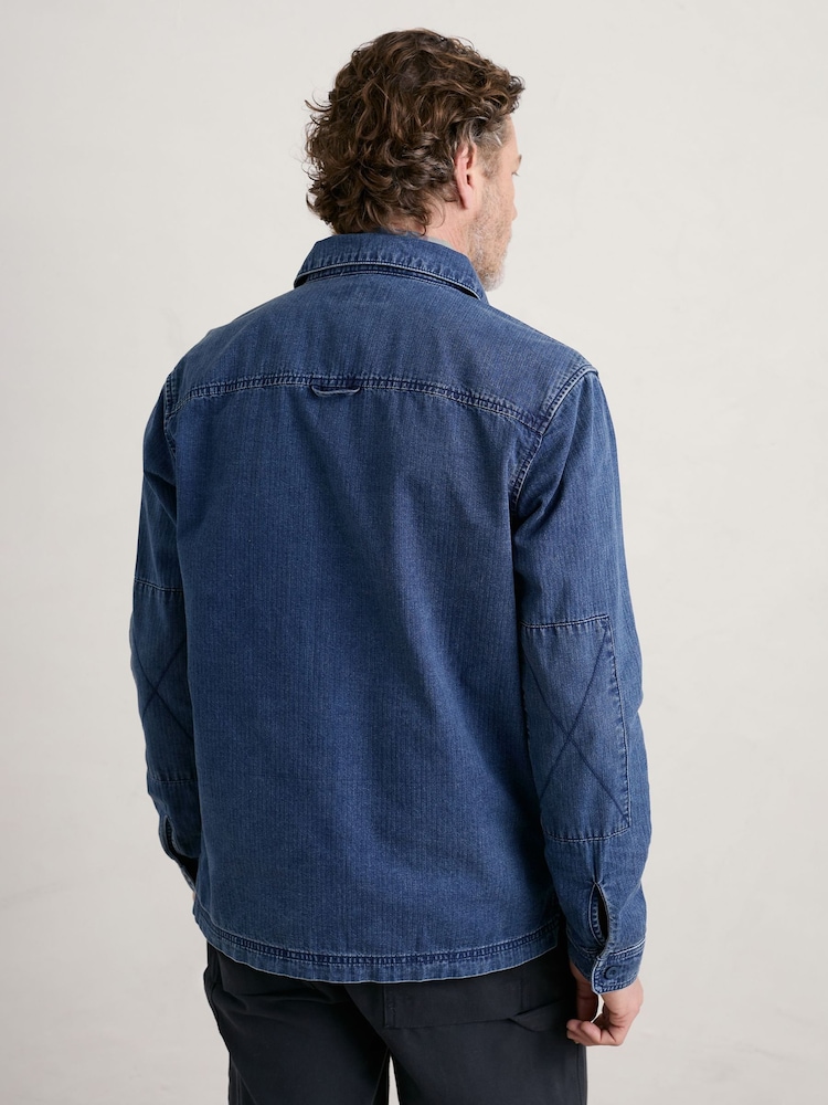 Seasalt Cornwall Blue Hawser Shirt - Image 1 of 1 Seasalt Cornwall Blue Hawser Shirt - Image 1 of 1