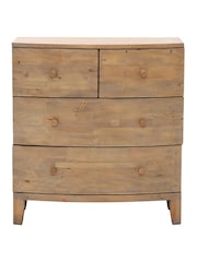 Barker and Stonehouse Brown Lewes 4 Drawer Reclaimed Wood Chest - Image 3 of 6