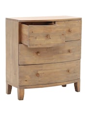 Barker and Stonehouse Brown Lewes 4 Drawer Reclaimed Wood Chest - Image 4 of 6