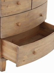 Barker and Stonehouse Brown Lewes 4 Drawer Reclaimed Wood Chest - Image 5 of 6