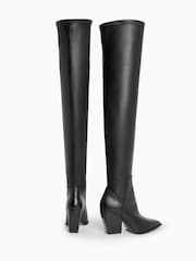 AllSaints Black Lara Boots - Image 3 of 6