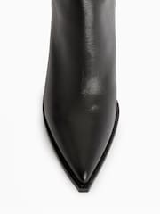 AllSaints Black Lara Boots - Image 4 of 6