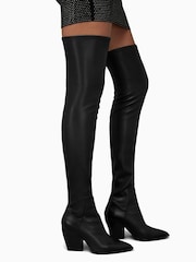 AllSaints Black Lara Boots - Image 5 of 6