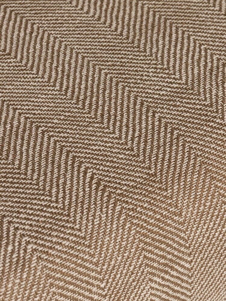 Barker and Stonehouse Herringbone Maurice Fabric Dining Chair With Leather Handle - Image 9 of 9 Barker and Stonehouse Herringbone Maurice Fabric Dining Chair With Leather Handle - Image 9 of 9