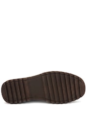 Pavers Tan Brown Wide Fit Lace Up Chukka Boots - Image 6 of 6