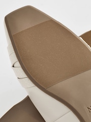 Bone Forever Comfort® Leather Square Toe Ballerina Shoes - Image 8 of 8