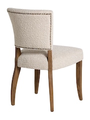 Barker and Stonehouse Cream Otto Fabric Dining Chair - Image 5 of 9