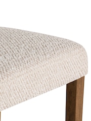 Barker and Stonehouse Cream Otto Fabric Dining Chair - Image 6 of 9