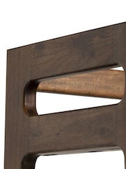 Barker and Stonehouse Brown Cresta 4 Shelf Bookcase With Cabinet - Image 4 of 10