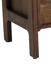 Barker and Stonehouse Brown Cresta 4 Shelf Bookcase With Cabinet - Image 5 of 10