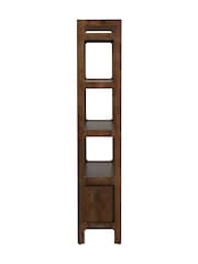 Barker and Stonehouse Brown Cresta 4 Shelf Bookcase With Cabinet - Image 8 of 10