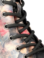 Pavers Black Fashionable Lace Up Ankle Boots - Image 7 of 7