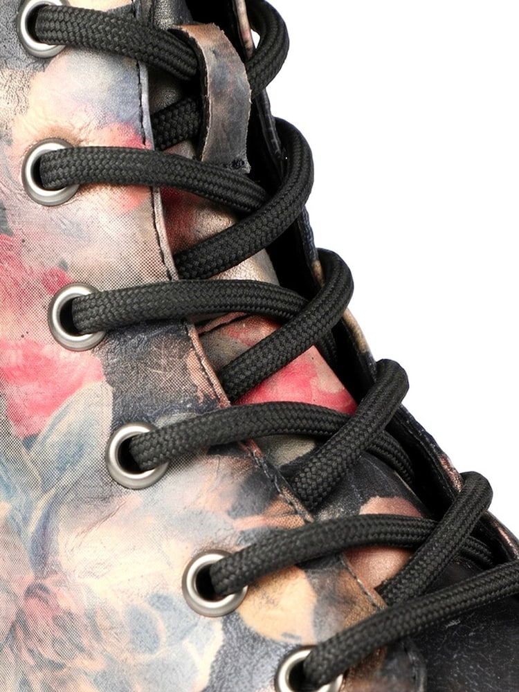 Pavers Black Fashionable Lace Up Ankle Boots - Image 7 of 7 Pavers Black Fashionable Lace Up Ankle Boots - Image 7 of 7