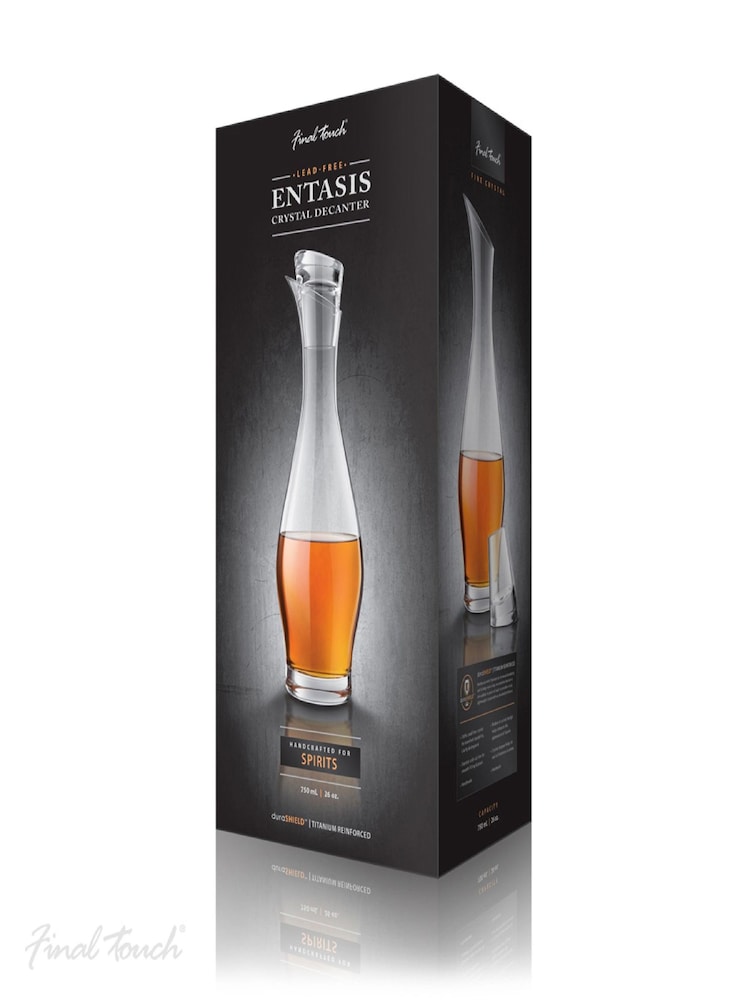 Jeray Clear Final Touch Durashield Entasis Spirit Decanter - Image 1 of 5