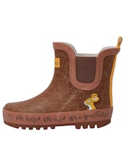 Character Brown The Gruffalo Ankle Wellington Boots - Image 2 of 10