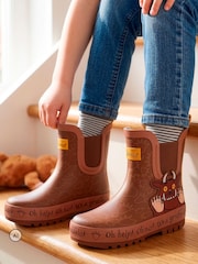 Character Brown The Gruffalo Ankle Wellington Boots - Image 9 of 10
