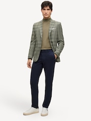 BOSS Blue Slim Fit Stretch Cotton Gabardine Chinos - Image 3 of 6