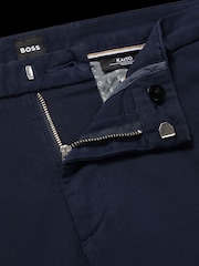 BOSS Blue Slim Fit Stretch Cotton Gabardine Chinos - Image 6 of 6
