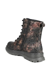 Pavers Brown Fashionable Lace Up Ankle Boots - Image 3 of 7