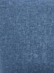 Barker and Stonehouse Blue and Dark Oak Gable Fabric Dining Chair With Dark Legs - Image 7 of 7